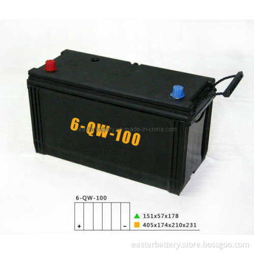 Car Battery Maintenance Free Auto/Truck Battery - 12V100ah-Mf